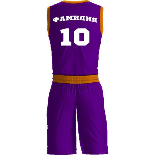 Баскетбольная форма ЭКИПО PLANE Фиолетовый цвет