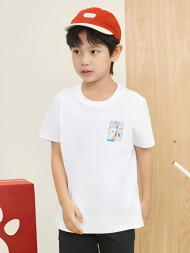 Футболка KELME Short Sleeve T-Shirt Kid White