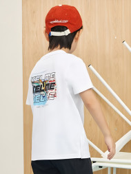 Футболка KELME Short Sleeve T-Shirt Kid White