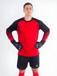 Вратарская форма KELME Goalkeeper Long Sleeve Suit (Red/Black)