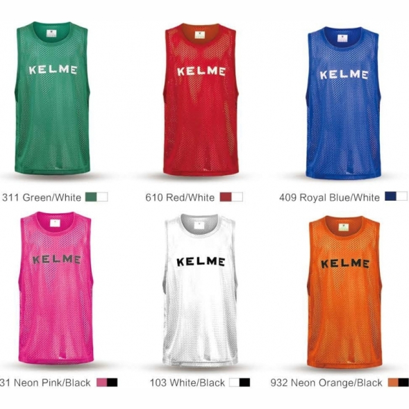 Манишка KELME CONTINGENT BIB детская Красный 