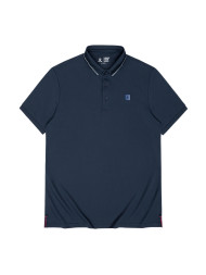 Футболка KELME Short Sleeve Polo Shirt Dark Blue