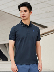 Футболка KELME Short Sleeve Polo Shirt Dark Blue