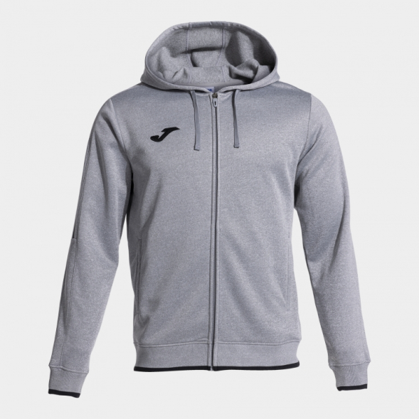 Толстовка с капюшоном JOMA OLIMPIADA GRIS MELANGE NEGRO