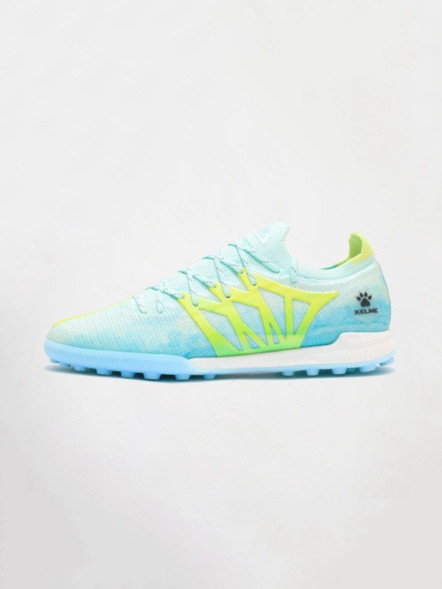 Бутсы KELME Men's Football Shoes (TF) Light Blue