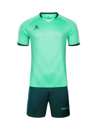 Футбольная форма KELME Short Sleeve Football Suit (Mint/Dark Blue)