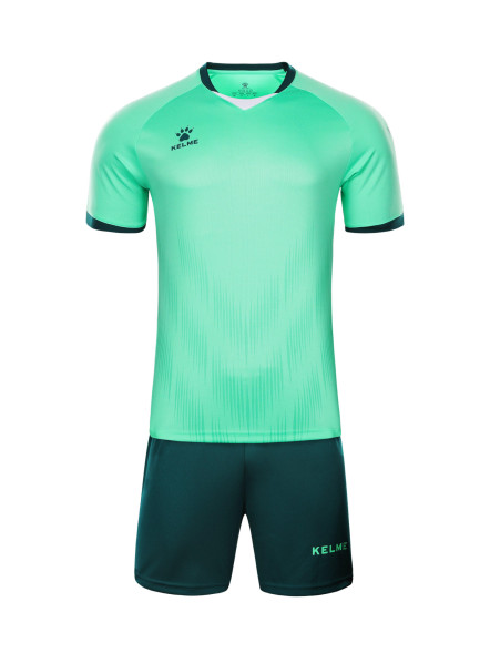 Футбольная форма KELME Short Sleeve Football Suit (Mint/Dark Blue)