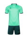 Футбольная форма KELME Short Sleeve Football Suit (Mint/Dark Blue)