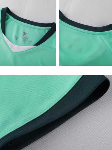 Футбольная форма KELME Short Sleeve Football Suit (Mint/Dark Blue)