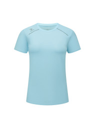 Футболка KELME Women's Round Neck T-Shirt Light Blue