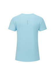 Футболка KELME Women's Round Neck T-Shirt Light Blue