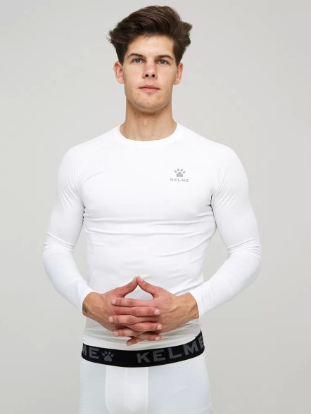 Термобелье (верх) KELME Tech Fit L/S (Thin) White