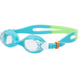 Очки для плав. детск. SPEEDO SKOOGLES Jr, 8-7500645002-C16MP, ПРОЗРАЧНЫЕ линзы, голубая оправа
