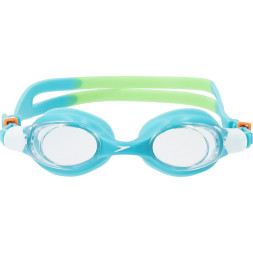 Очки для плав. детск. SPEEDO SKOOGLES Jr, 8-7500645002-C16MP, ПРОЗРАЧНЫЕ линзы, голубая оправа