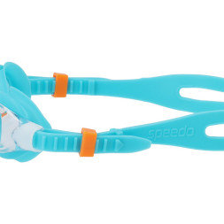 Очки для плав. детск. SPEEDO SKOOGLES Jr, 8-7500645002-C16MP, ПРОЗРАЧНЫЕ линзы, голубая оправа