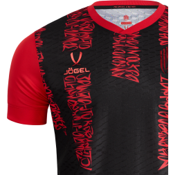 Футболка игровая JOGEL AMKAL PerFormDRY Jersey, черный/красный