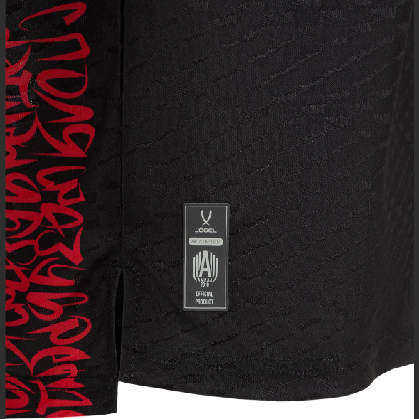 Футболка игровая JOGEL AMKAL PerFormDRY Jersey, черный/красный