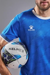 Футбольная форма KELME Short-Sleeved Football Suit (Blue/Dark Blue)