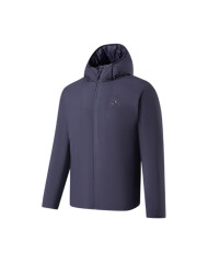Пуховик KELME Regular Hooded Cotton-padded Jacket Dark Blue