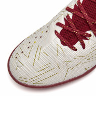 Шиповки KELME Men's Football Shoes (TF) (White/Dark Red)