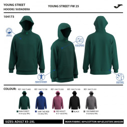 SUDADERA CON CAPUCHA U-TRIBE  