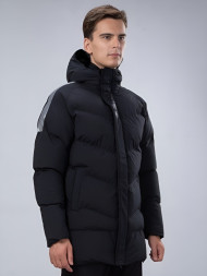 Пуховик KELME Hooded Medium Padded Jacket Black