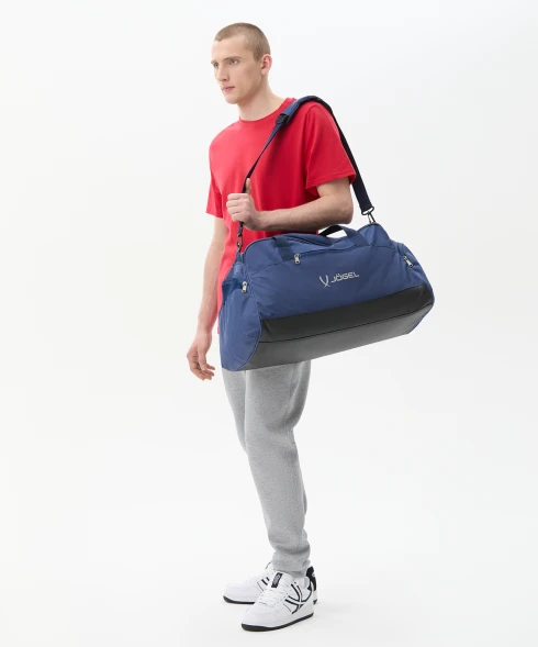 Сумка спортивная JOGEL DIVISION Medium Bag, темно-синий