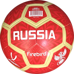 Мяч футбольный JOGEL Russia Firebird №1