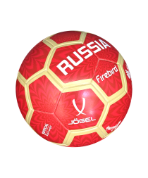 Мяч футбольный JOGEL Russia Firebird №1