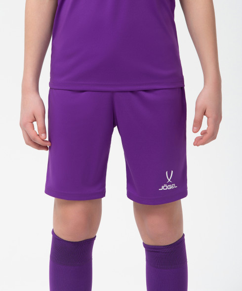 Шорты игровые JOGEL CAMP Classic Shorts, фиолетовый/белый, детский