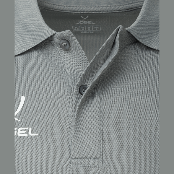 Поло JOGEL CAMP 2 Poly Polo, серый, детский