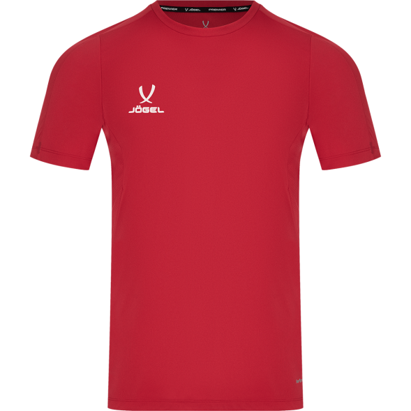 Футболка тренировочная JÖGEL PREMIER PerFormDRY Training Poly Tee, красный