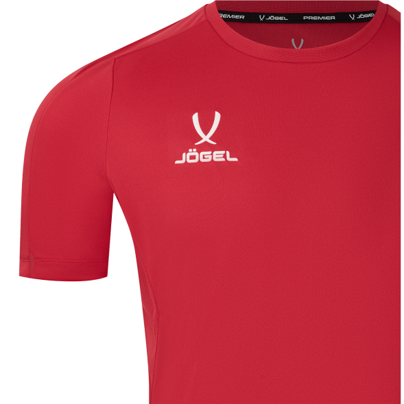 Футболка тренировочная JÖGEL PREMIER PerFormDRY Training Poly Tee, красный
