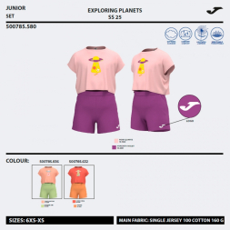 SET KIDS CAMP NARANJA CORAL