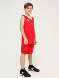 Детская баскетбольная форма KELME Basketball Set Kids Red
