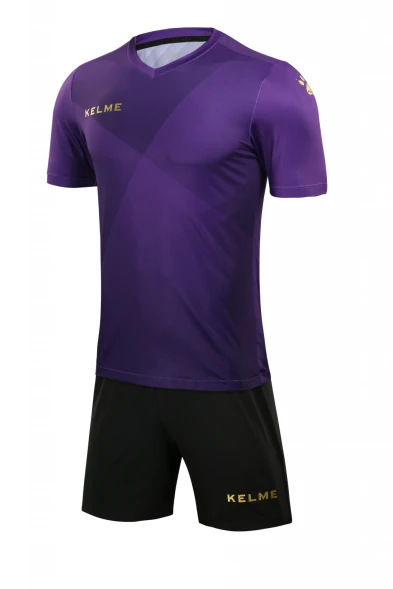 Футбольная форма KELME S/S Football Set (Light Purple/Black)