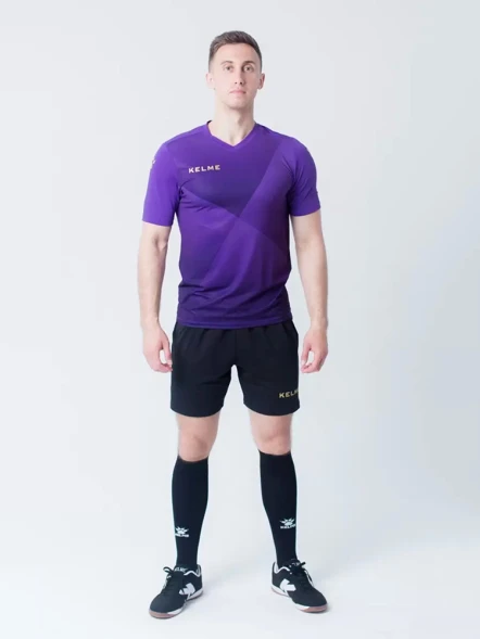 Футбольная форма KELME S/S Football Set (Light Purple/Black)