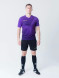 Футбольная форма KELME S/S Football Set (Light Purple/Black)