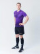 Футбольная форма KELME S/S Football Set (Light Purple/Black)