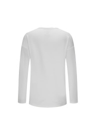 Детский лонгслив KELME Girls Long Sleeve T-Shirt White