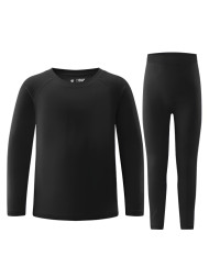 Термобелье (верх) KELME Long-sleeved Bodysuit Agate Black