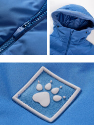 Пуховик KELME Short Down Jacket Light Blue
