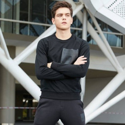 Свитшот KELME Men's Round Neck Sweater Black