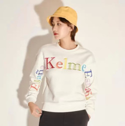 Свитшот KELME Round Neck Sweater White
