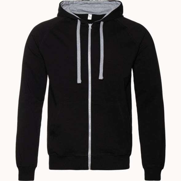 Толстовка мужская STAN с капюшоном на молнии футер без начёса