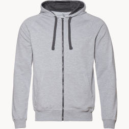 Толстовка мужская STAN с капюшоном на молнии футер без начёса