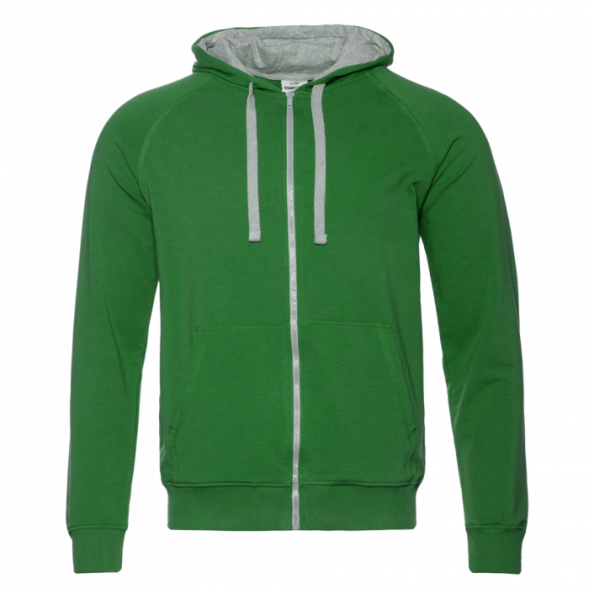 Толстовка мужская STAN с капюшоном на молнии футер без начёса