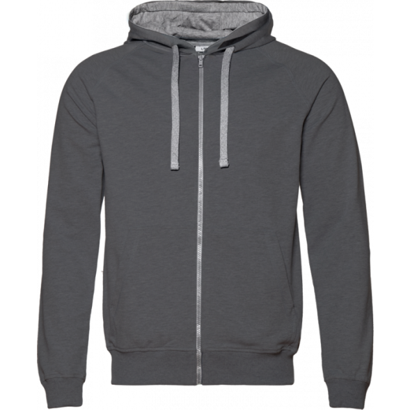 Толстовка мужская STAN с капюшоном на молнии футер без начёса