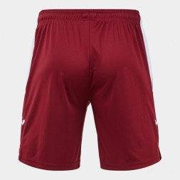 ИГРОВЫЕ ШОРТЫ БОРДОВЫЙ БЕЛЫЙ