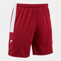 ИГРОВЫЕ ШОРТЫ БОРДОВЫЙ БЕЛЫЙ